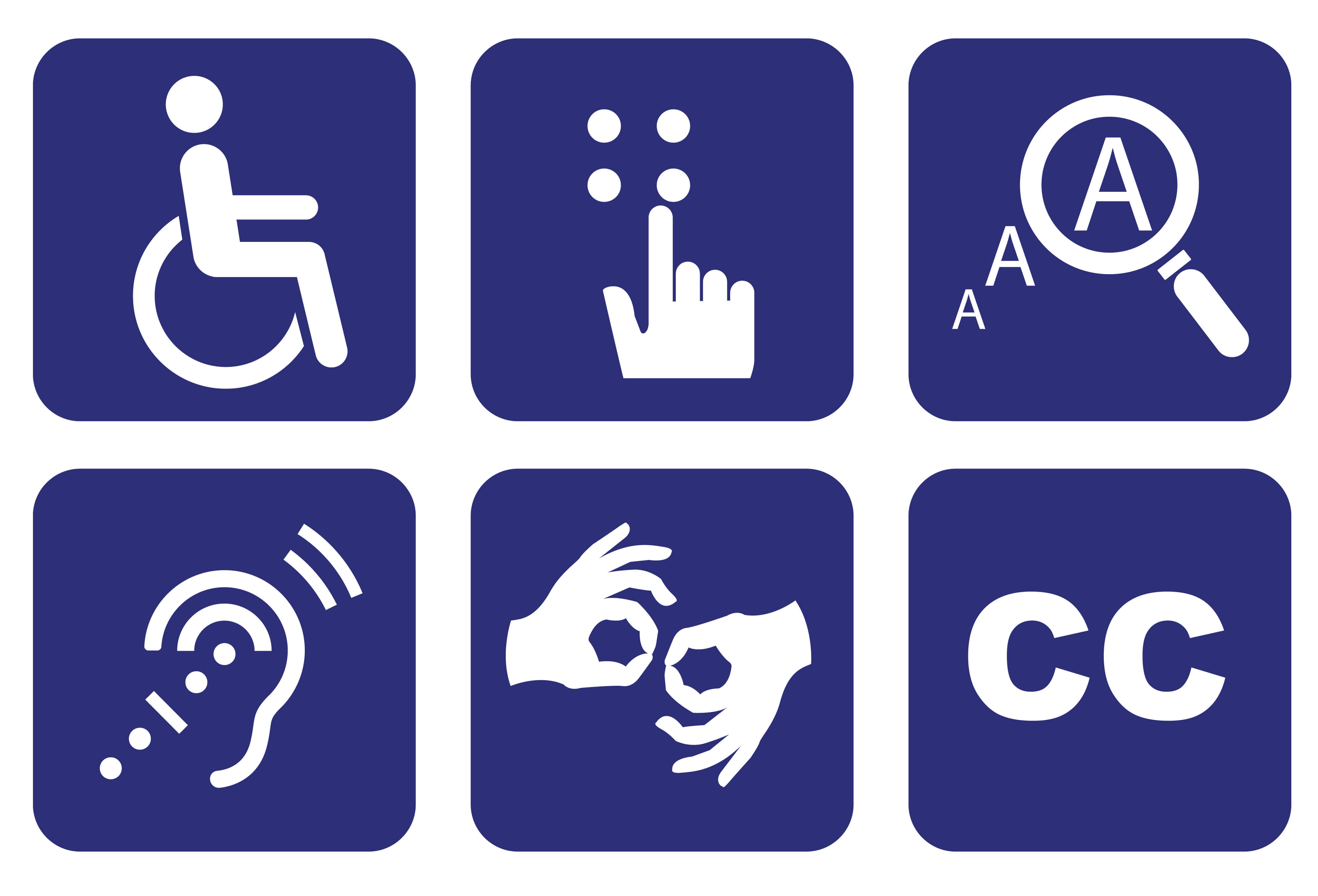 Conheça os símbolos da acessibilidade comunicacional e sua importância em ambientes comerciais