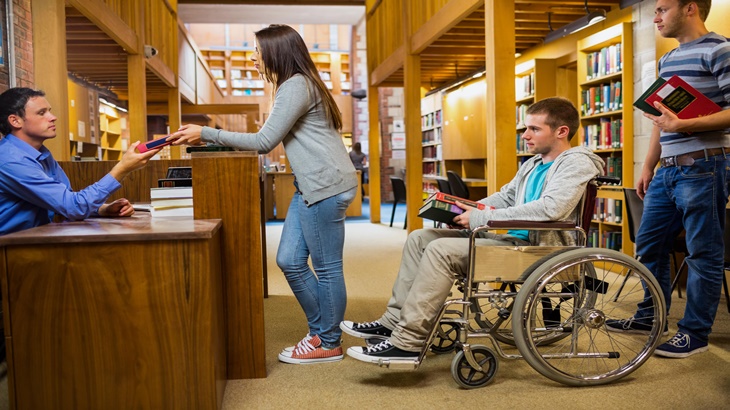 Princípios de acessibilidade para deficientes em bibliotecas