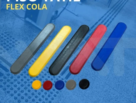 Piso Tátil Flex Cola